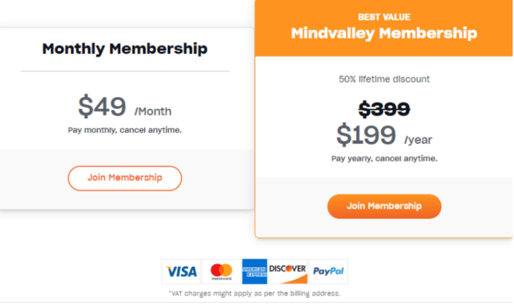 Mindvalley Membership