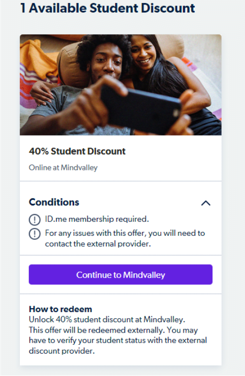 Mindvalley Student Discount