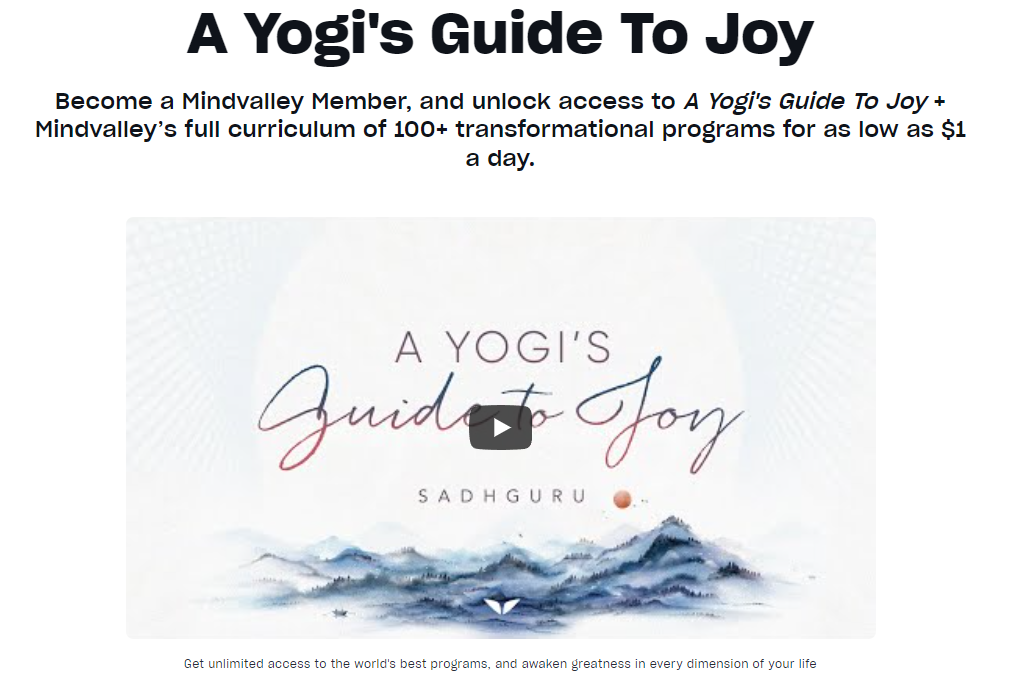 A Yogi's Guide To Joy