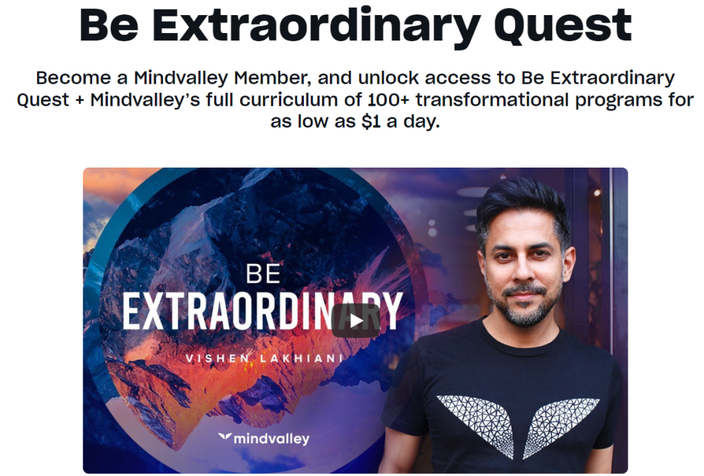 Be Extraordinary 