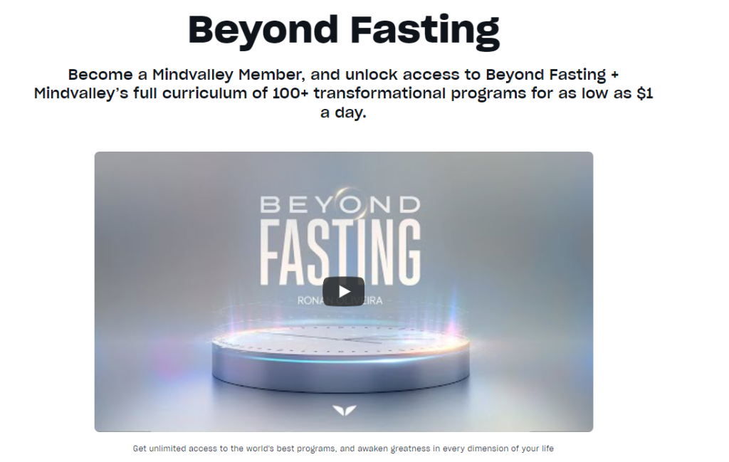 Beyond Fasting