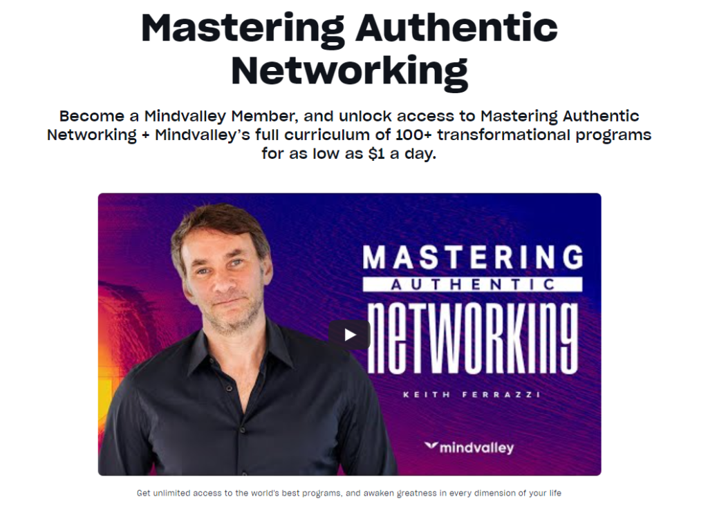 Mastering Authentic Networking