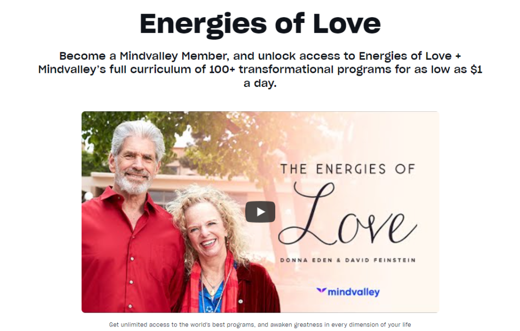 The Energies Of Love