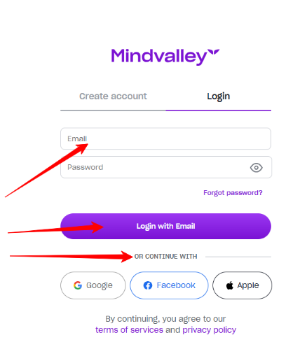 Enter Your Credentials