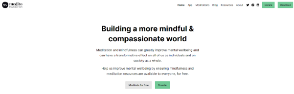 Medito Free Meditation App