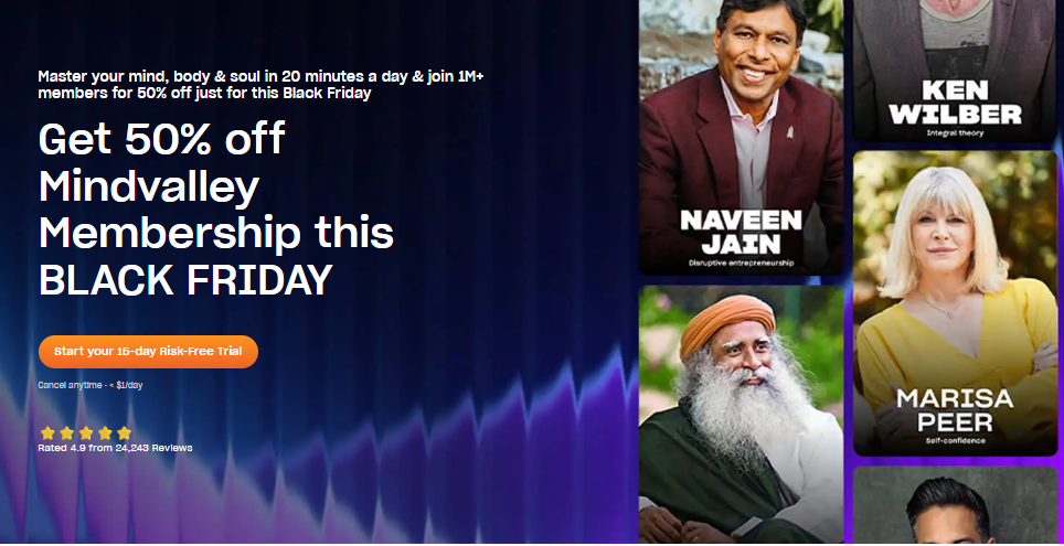 Mindvalley Black Friday 2025 (LIVE) Mindvalley Black Friday 2025 (LIVE)